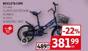 Auchan Bicicleta copii Ofertă