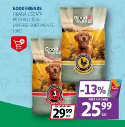 Auchan GOOD FRIENDS Hrană uscată pentru câine Ofertă