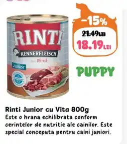 Animax RINTI Junior cu Vita Ofertă