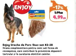 Animax Enjoy Ureche de Porc Ofertă