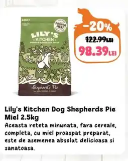 Animax Lily's Kitchen Dog Shepherds Pie Miel Ofertă