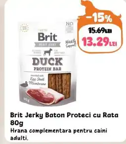 Animax Brit Jerky Baton Proteci cu Rata Ofertă