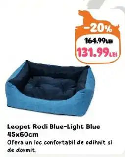 Animax Leopet Rodi Blue-Light Blue Ofertă