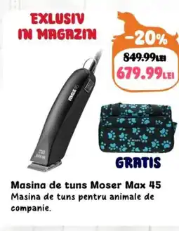 Animax Masina de tuns Moser Max 45 Ofertă