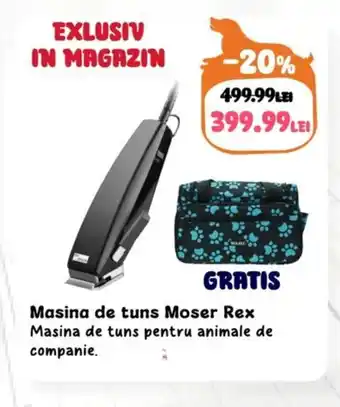 Animax Masina de tuns Moser Rex Ofertă