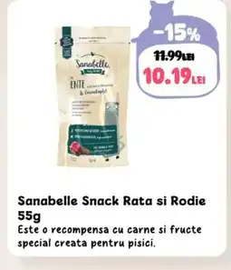 Animax Sanabelle Snack Rata si Rodie Ofertă