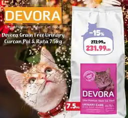 Animax Devora Grain Free Urinary Curcan Pui & Rata Ofertă