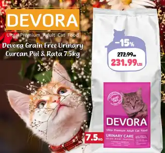 Animax Devora Grain Free Urinary Curcan Pui & Rata Ofertă