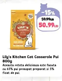 Animax Lily's Kitchen Cat Casserole Pui Ofertă