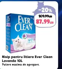 Animax Nisip pentru litiera Ever Clean Lavanda Ofertă