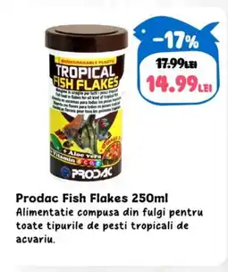 Animax Prodac Fish Flakes Ofertă