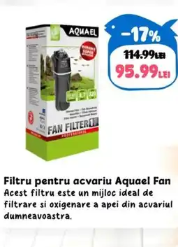 Animax Filtru pentru acvariu Aquael Fan Ofertă