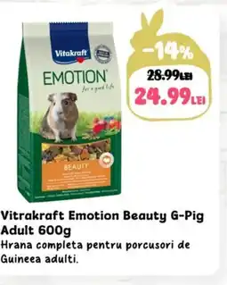 Animax Vitrakraft Emotion Beauty G-Pig Adult Ofertă