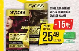 Mega Image SYOSS Oleo intense vopsea pentru păr, Ofertă