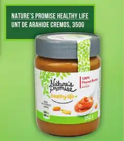 Mega Image Nature's promise Healthy life unt de arahide cremos Ofertă