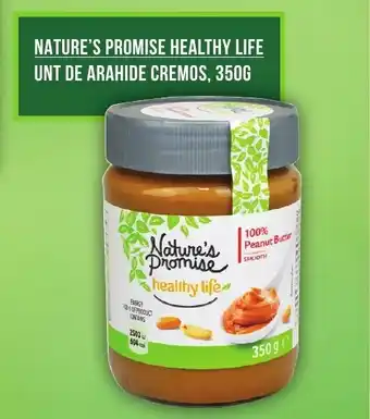 Mega Image Nature's promise Healthy life unt de arahide cremos Ofertă