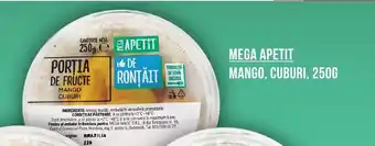 Mega Image MEGA APETIT Mango, cuburi Ofertă