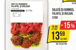 Mega Image Salată cu hummus, Falafel și bulgur Ofertă