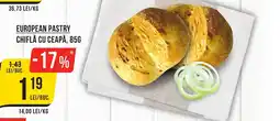 Mega Image European pastry chiflă cu ceapă Ofertă