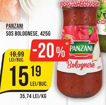 Mega Image PANZANI Sos bolognese Ofertă