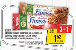 Mega Image FITNESS Baton de cereale, cu căpşuni Ofertă