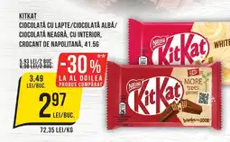 Mega Image KITKAT Ciocolată cu lapte Ofertă