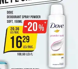 Mega Image DOVE Deodorant spray powder soft Ofertă