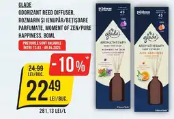 Mega Image GLADE Odorizant reed diffuser Ofertă