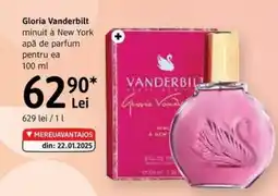 DM Gloria Vanderbilt minuit à New York apă de parfum pentru ea Ofertă