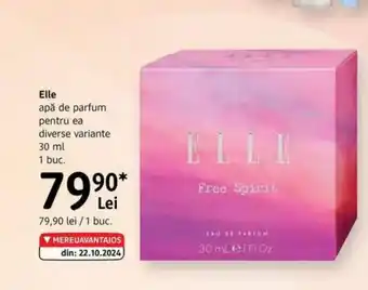 DM ELLE apă de parfum pentru ea Ofertă