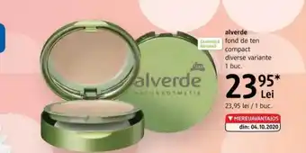 DM Alverde fond de ten compact Ofertă