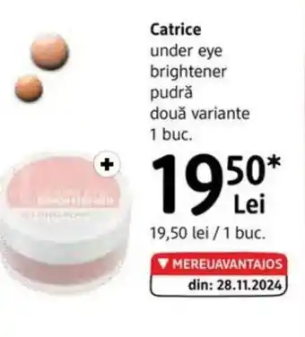 DM Catrice under eye brightener pudră Ofertă