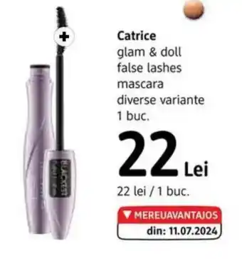 DM Catrice glam & doll false lashes mascara Ofertă