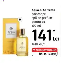 DM Aqua di Sorrento partenope apă de parfum pentru ea Ofertă