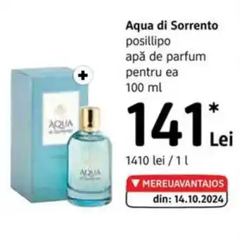 DM Aqua di Sorrento posillipo apă de parfum pentru ea Ofertă