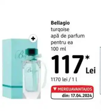 DM Bellagio turqoise apă de parfum pentru ea Ofertă