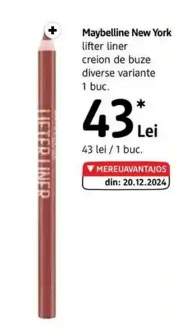 DM Maybelline New York lifter liner creion de buze Ofertă