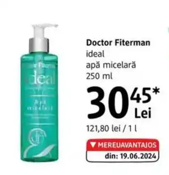 DM Doctor Fiterman ideal apǎ micelarǎ Ofertă