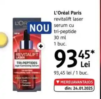 DM L'ORÉAL PARIS revitalift laser serum cu tri-peptide Ofertă