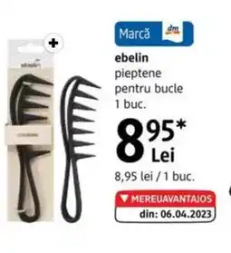 DM Ebelin pieptene pentru bucle Ofertă