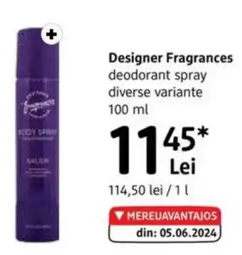 DM Designer Fragrances deodorant spray Ofertă