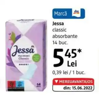 DM Jessa classic absorbante Ofertă