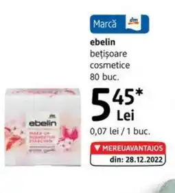 DM Ebelin beţişoare cosmetice Ofertă