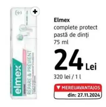 DM ELMEX complete protect pastă de dinți Ofertă