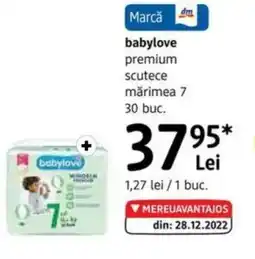 DM Babylove premium scutece Ofertă