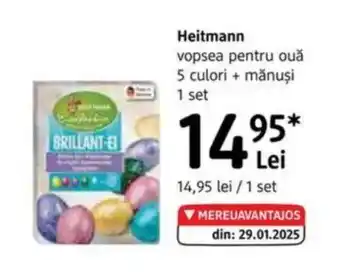 DM Heitmann vopsea pentru ouǎ Ofertă