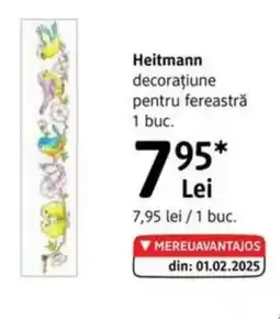 DM Heitmann decorațiune pentru fereastră Ofertă