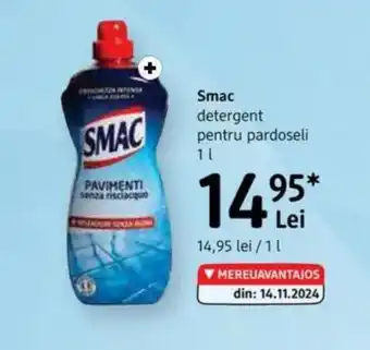 DM SMAC detergent pentru pardoseli Ofertă