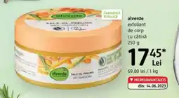 DM Alverde exfoliant de corp cu cătină Ofertă