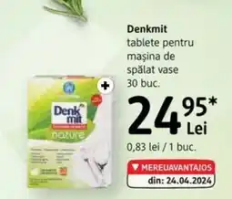 DM Denkmit tablete pentru maşina de spălat vase Ofertă